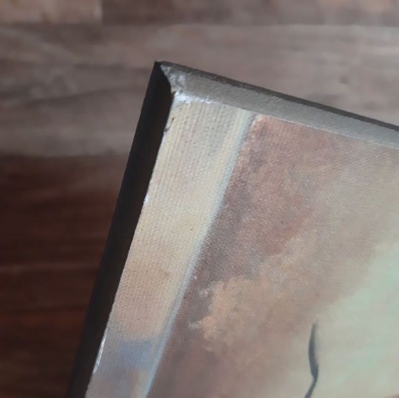 WOOD PAINTED WOOD WALL ART         c - Picture 3 of 8